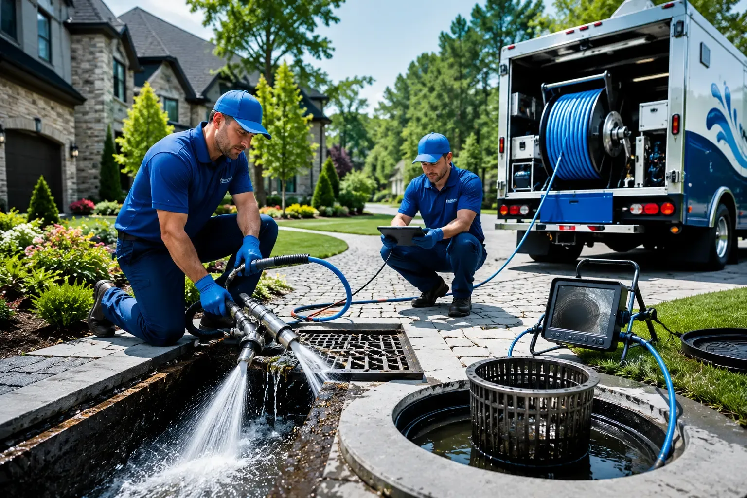 Local outdoor drain cleaning professionals in Hartly, DE